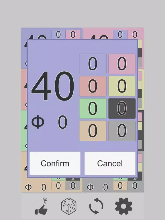 Captures d'écran de MTG Life Counter for EDH iPad 