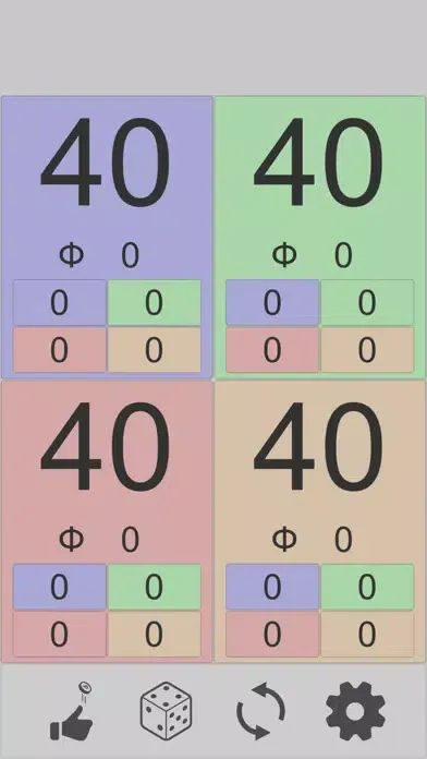 Captures d'écran de MTG Life Counter for EDH