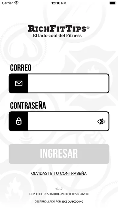 Capturas de pantalla de RichFitTips
