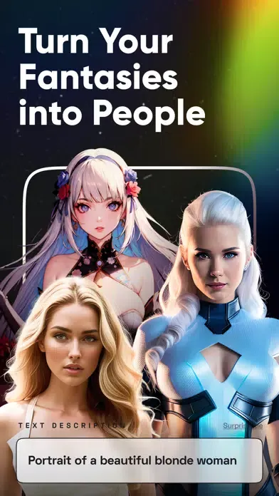 Скриншоты Perky - AI Persons Generator