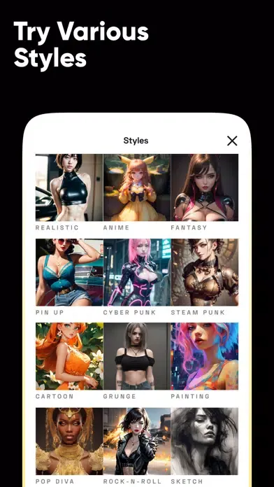 Скриншоты Perky - AI Persons Generator