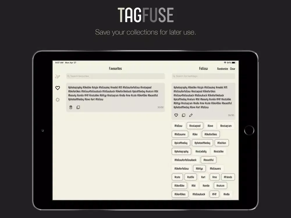 تصاویر TAGFUSE iPad 