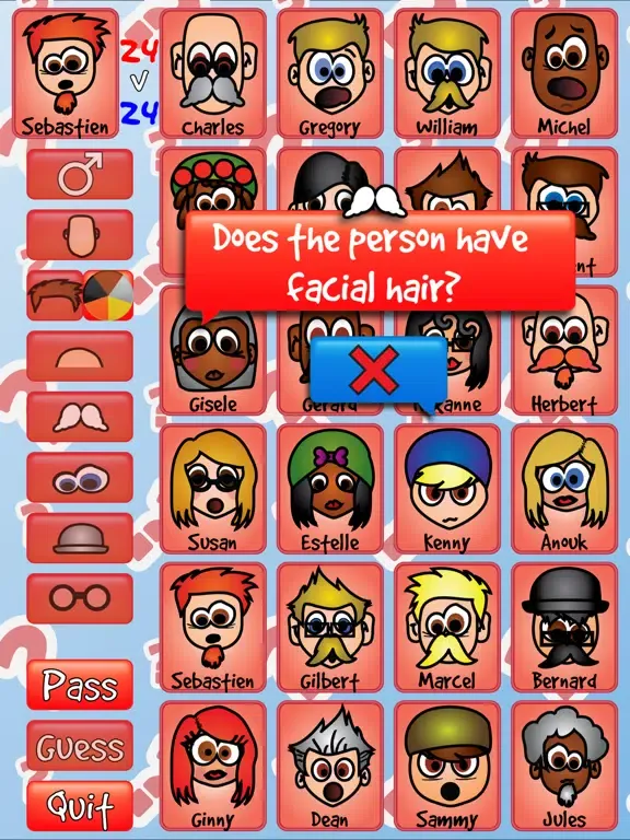 Zrzuty ekranu Guess The Person? Premium iPad 