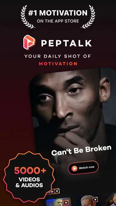 Peptalk: Daily Self Motivation スクリーンショット