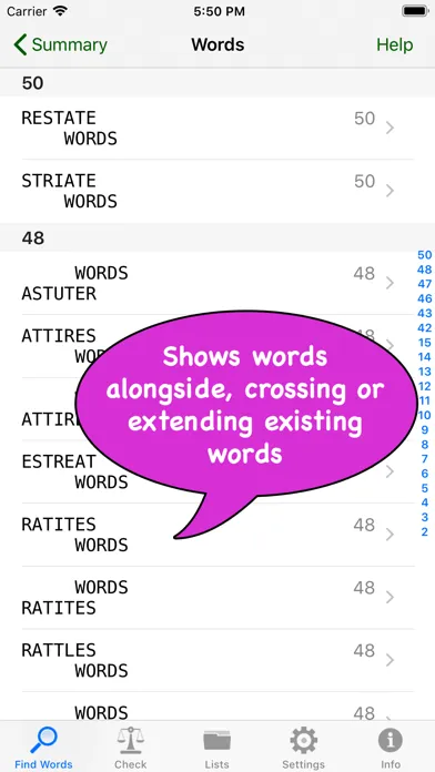 Word Finder - wordhelper.org Screenshots