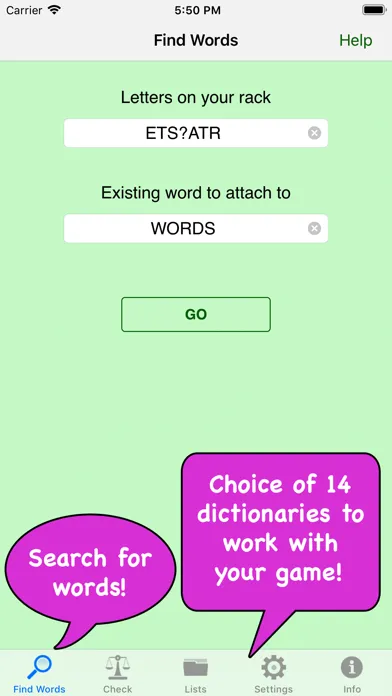 Word Finder - wordhelper.org Screenshots