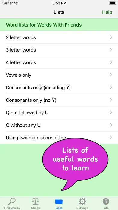Word Finder - wordhelper.org Screenshots