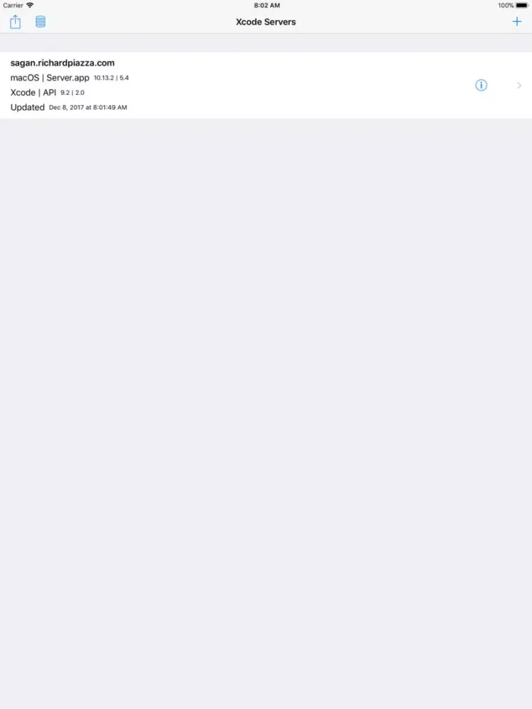 Pocket Bot for "Xcode Server" iPad  স্ক্রিনশট