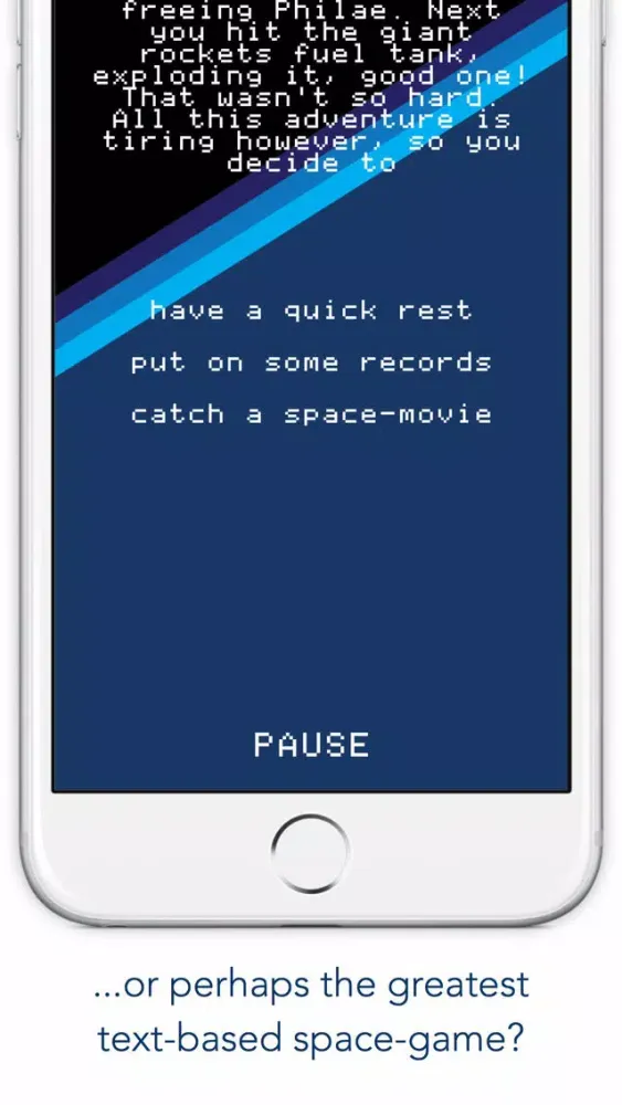 Space Something - a text based adventure game Ekran Görüntüleri