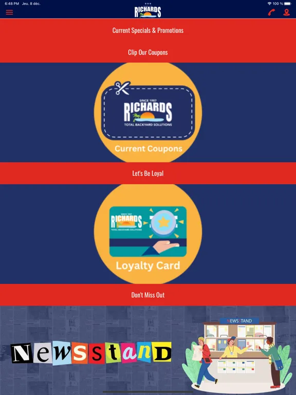 Richard's Rewards iPad 应用截图