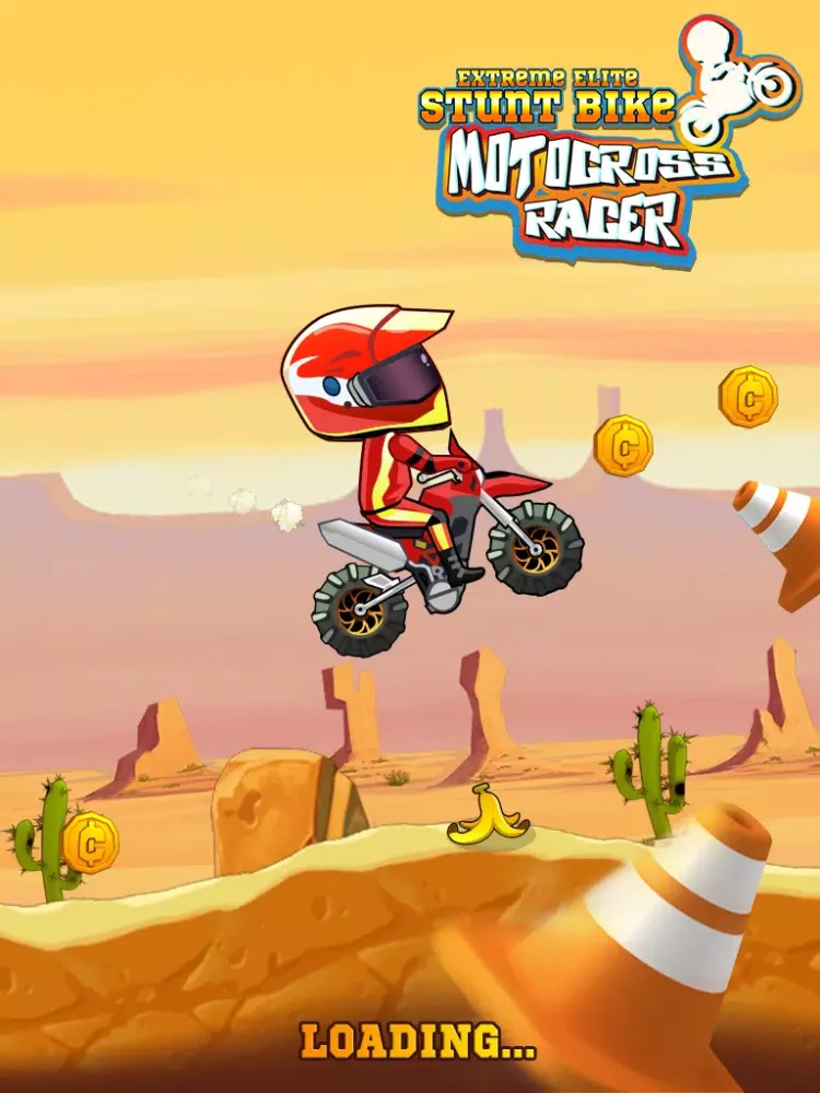 Moto-cross Mountain Hill Dirt Bike High-way Stunt Rider - Free Kid-s Race Game iPad  Screenshots