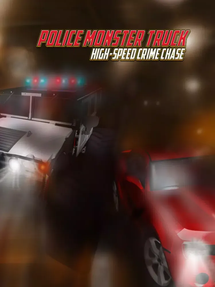 ภาพหน้าจอของ Police Chase Monster Truck Car Off-Road Drag Race Game Free (3D Real Test Driving Traffic Sim) iPad 
