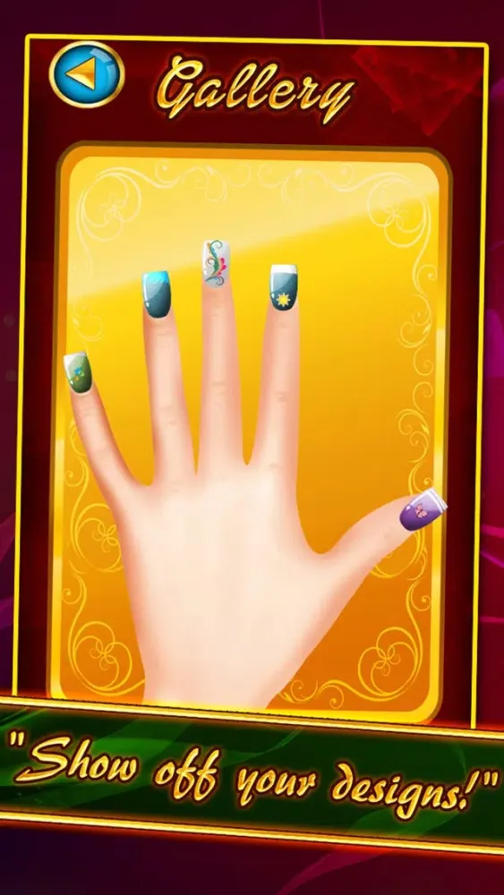 Capturas de tela do `Awesome Nails Salon Dress Up - Girl Beauty Makeover Spa Free