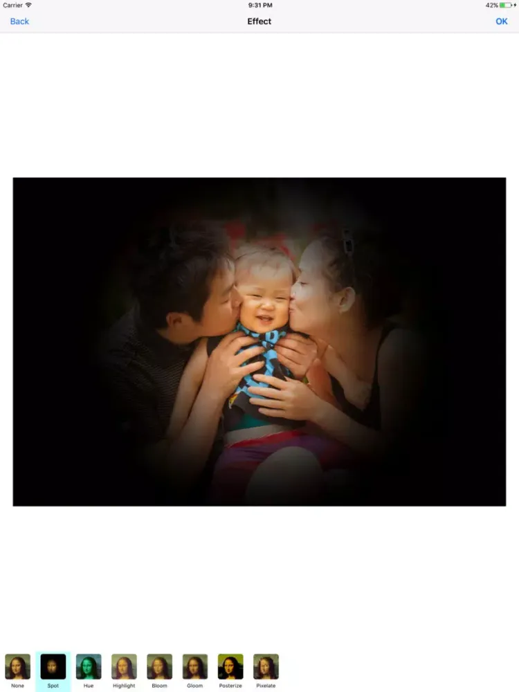 Easy Photo Editor - Photo Effects & Filter & SticK iPad 應用截圖