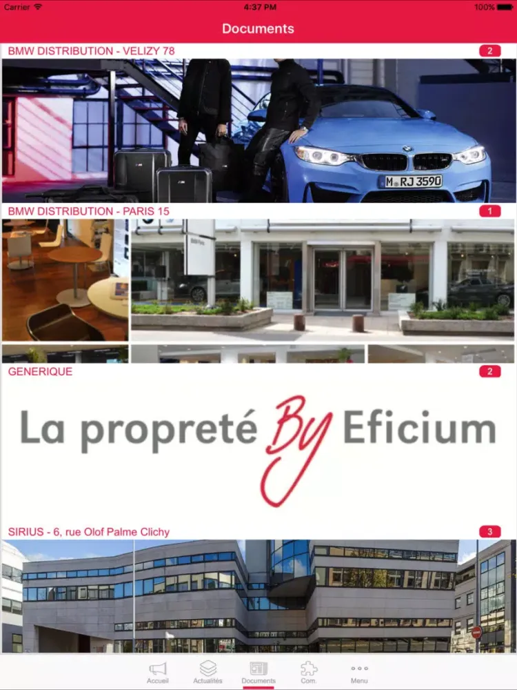 Скриншоты Eficium Pour iPad iPad 