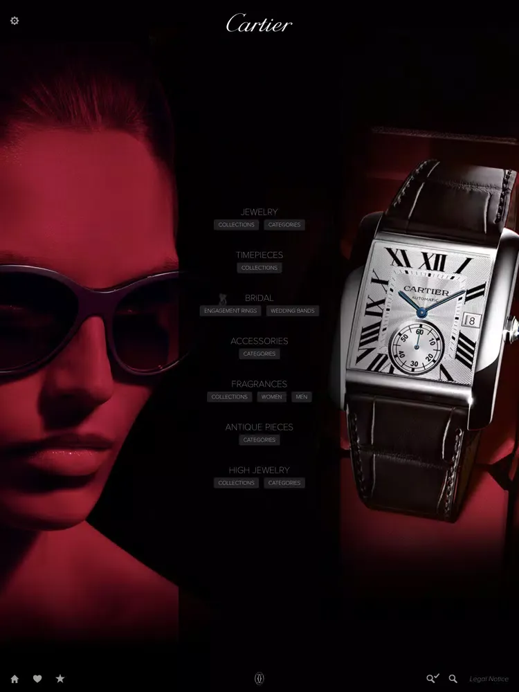 Capturas de pantalla de Cartier - Product Catalog iPad 