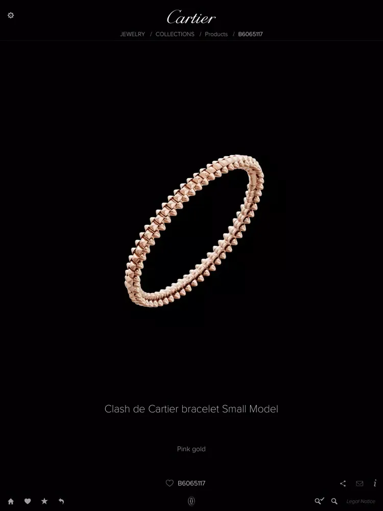 Capturas de pantalla de Cartier - Product Catalog iPad 