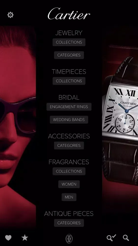 Capturas de pantalla de Cartier - Product Catalog