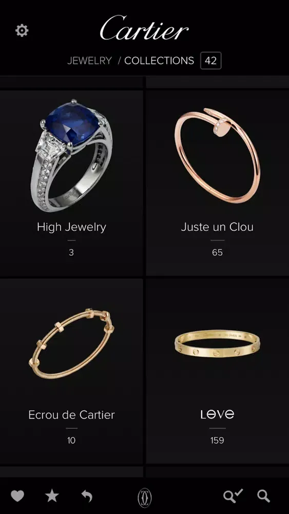 Capturas de pantalla de Cartier - Product Catalog