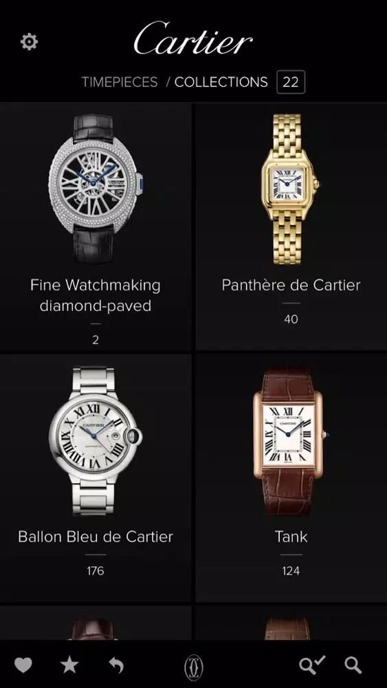 Capturas de pantalla de Cartier - Product Catalog