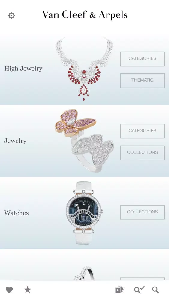 Van Cleef & Arpels eCatalog应用截图
