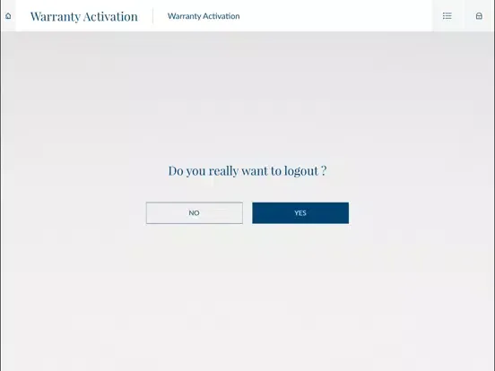 Capturas de pantalla de Booster Warranty Activation iPad 