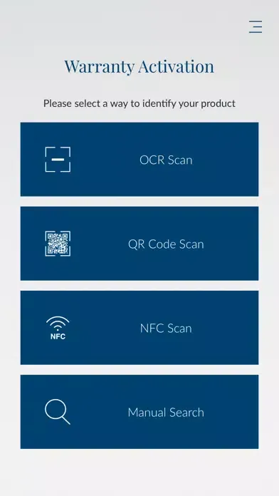 Capturas de pantalla de Booster Warranty Activation