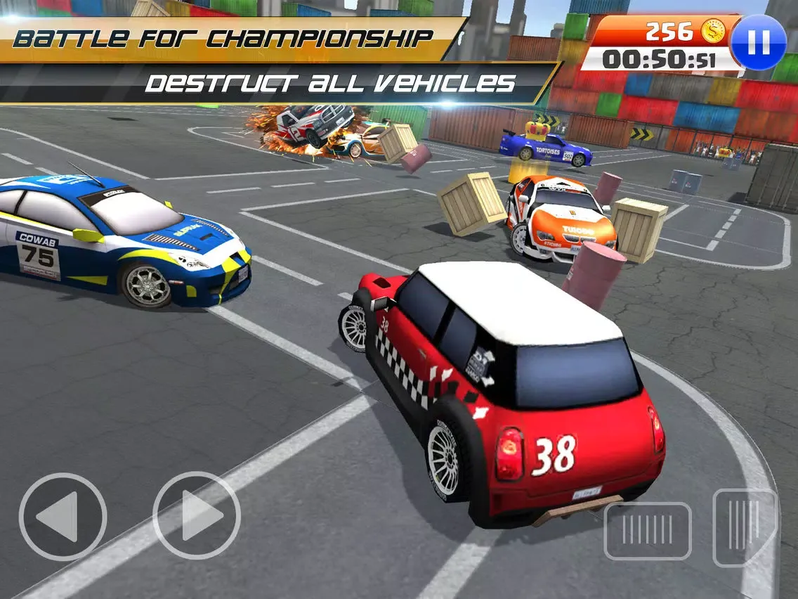 Demolition Derby 2018: Car War iPad  स्क्रीनशॉट