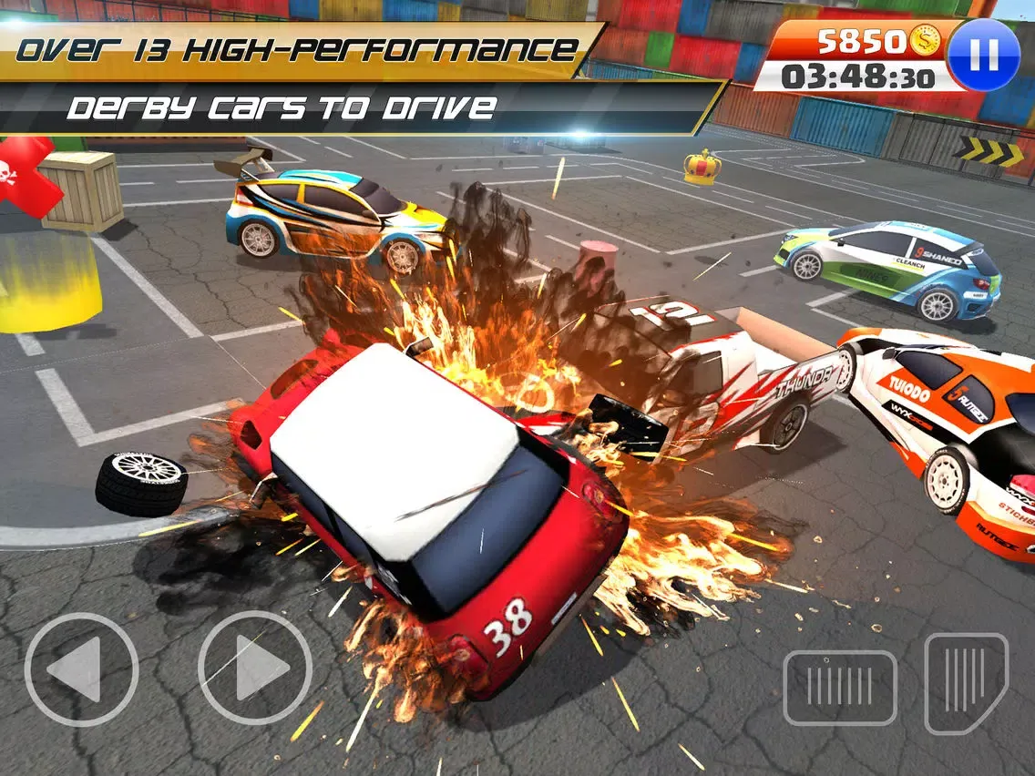 Demolition Derby 2018: Car War iPad  स्क्रीनशॉट