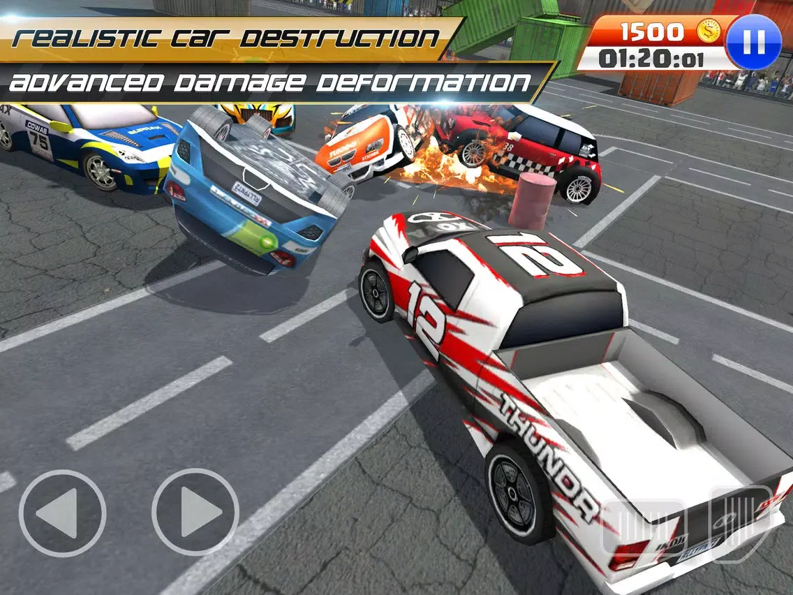 Demolition Derby 2018: Car War iPad  स्क्रीनशॉट