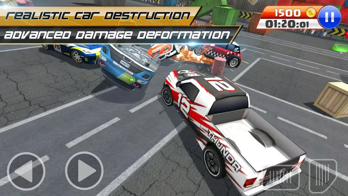 Demolition Derby 2018: Car War स्क्रीनशॉट