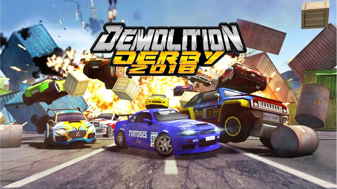 Demolition Derby 2018: Car War स्क्रीनशॉट