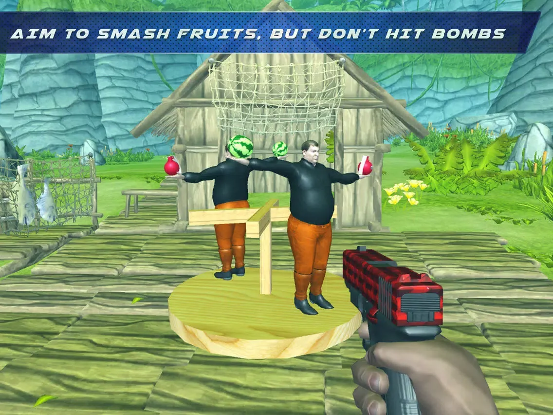 Capturas de pantalla de Real Watermelon Gun Shooter 18 iPad 
