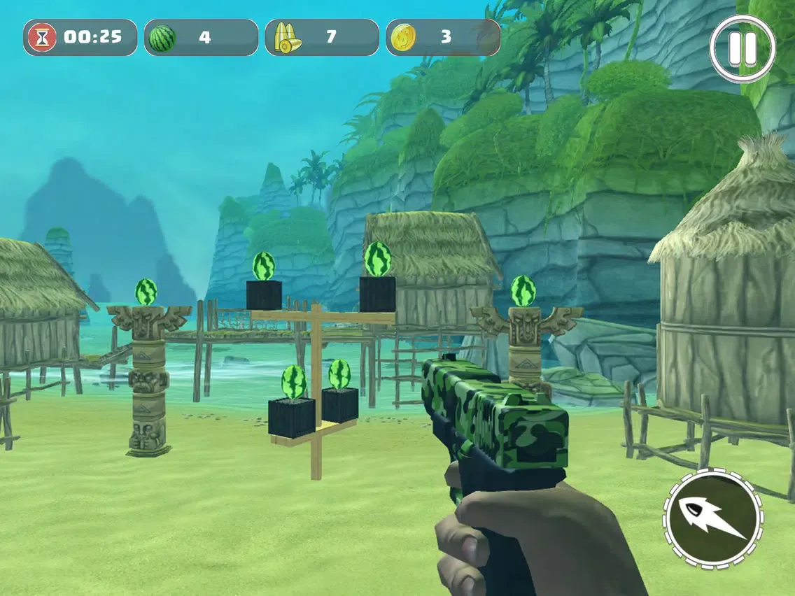 Capturas de pantalla de Real Watermelon Gun Shooter 18 iPad 