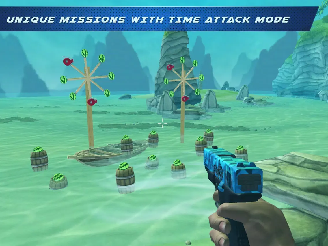 Capturas de pantalla de Real Watermelon Gun Shooter 18 iPad 