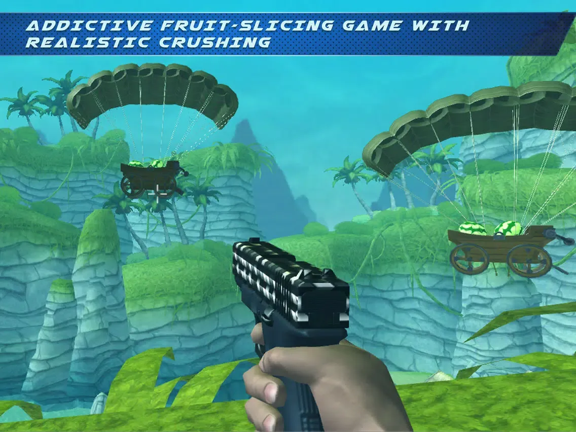 Capturas de pantalla de Real Watermelon Gun Shooter 18 iPad 