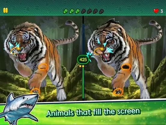 Zrzuty ekranu Find the Difference - Animals iPad 