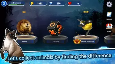 Zrzuty ekranu Find the Difference - Animals