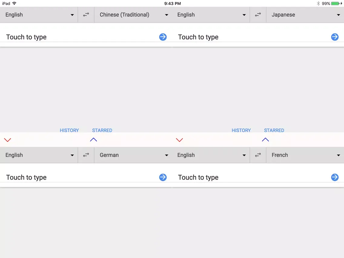 Language Translation (Paid) iPad  Screenshots