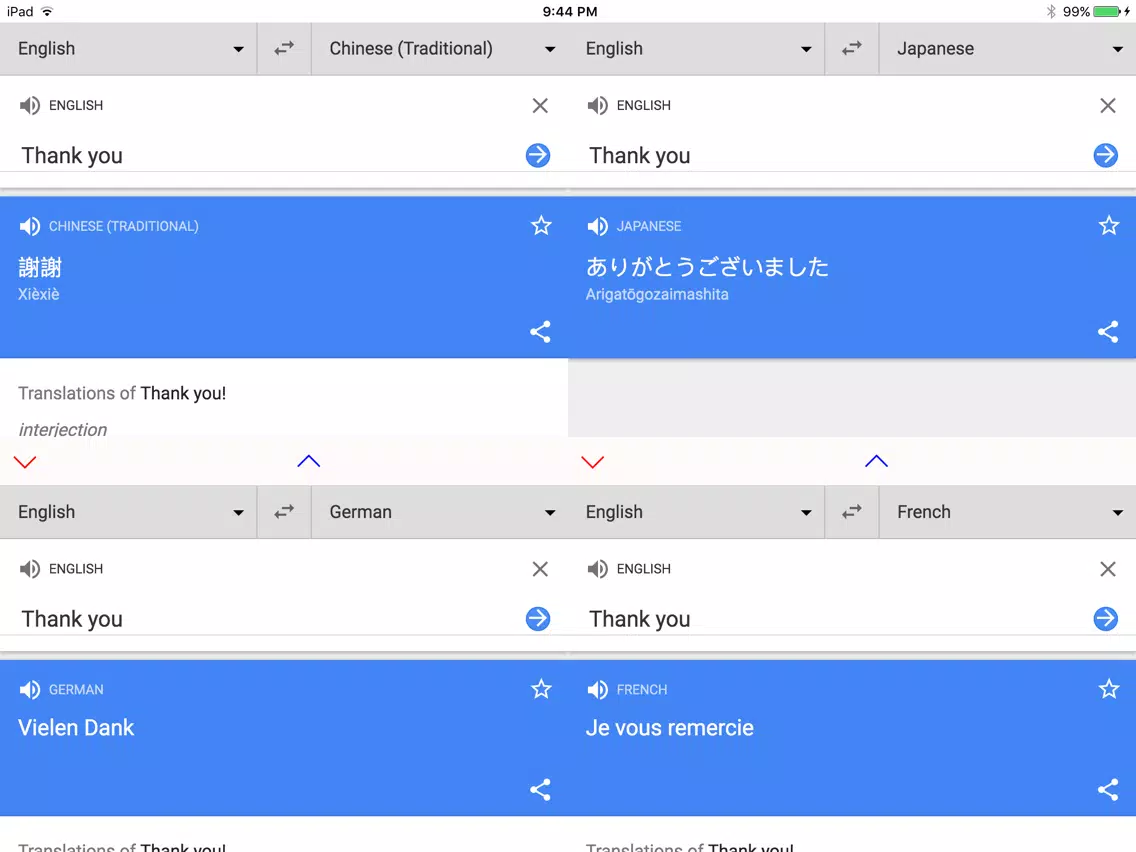 Language Translation (Paid) iPad  سکرین شاٹس