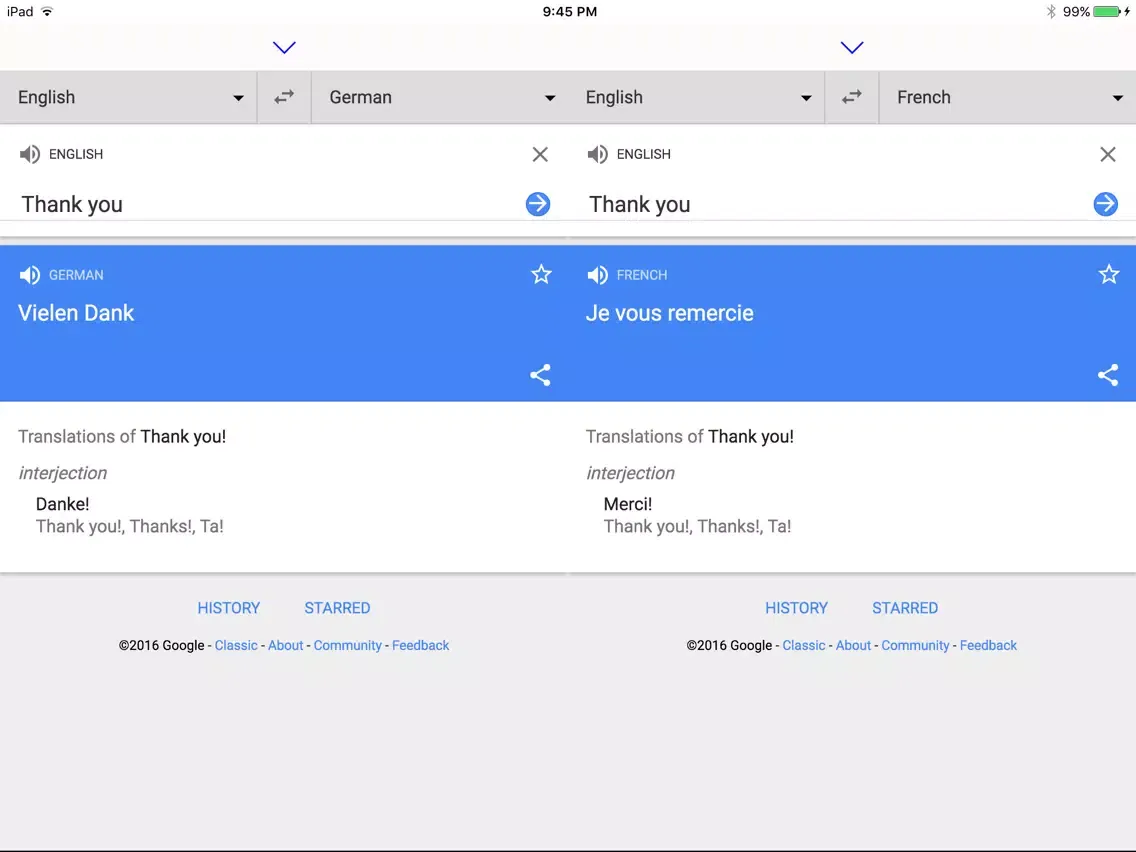 Language Translation (Paid) iPad  Screenshots