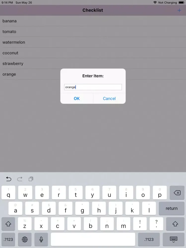 Скриншоты Quick Checklist - Simple, Fast iPad 