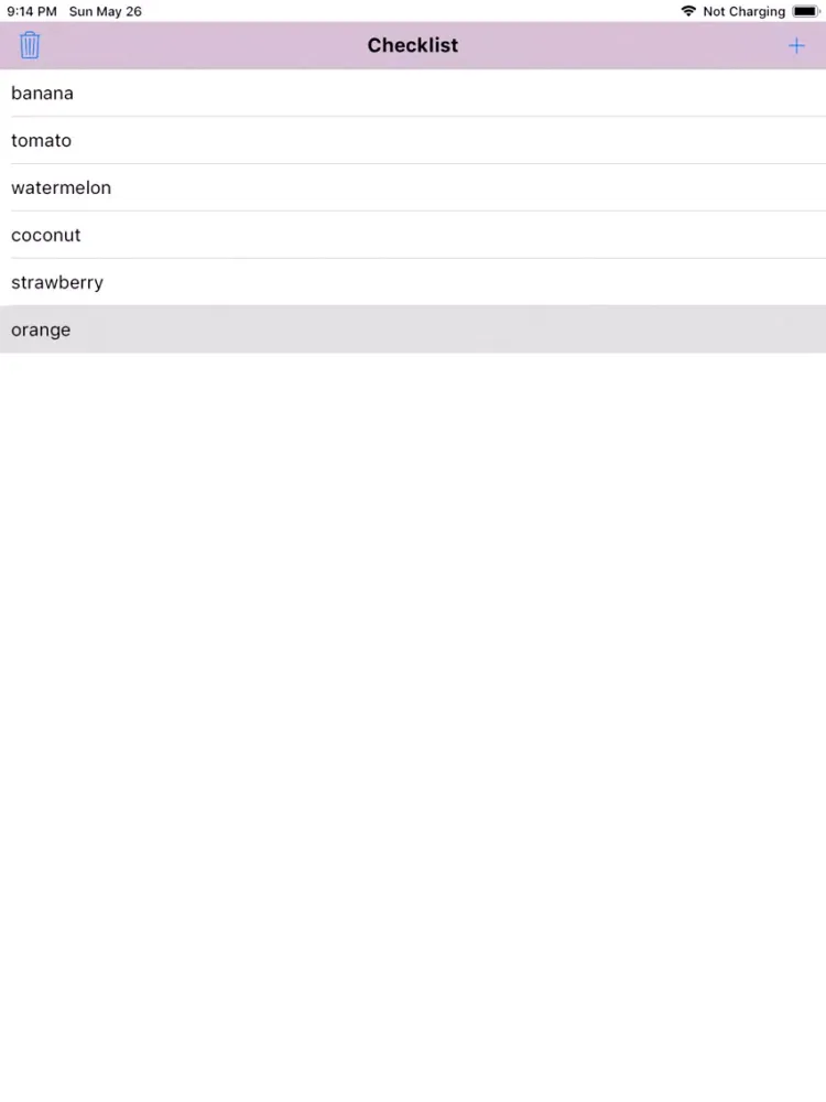Скриншоты Quick Checklist - Simple, Fast iPad 