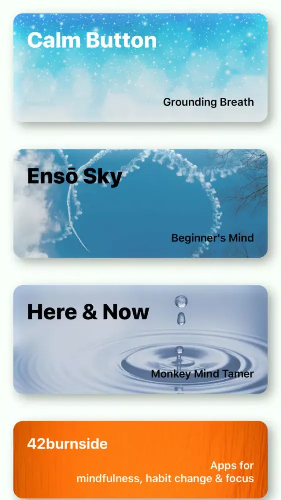 Calm Button Screenshots