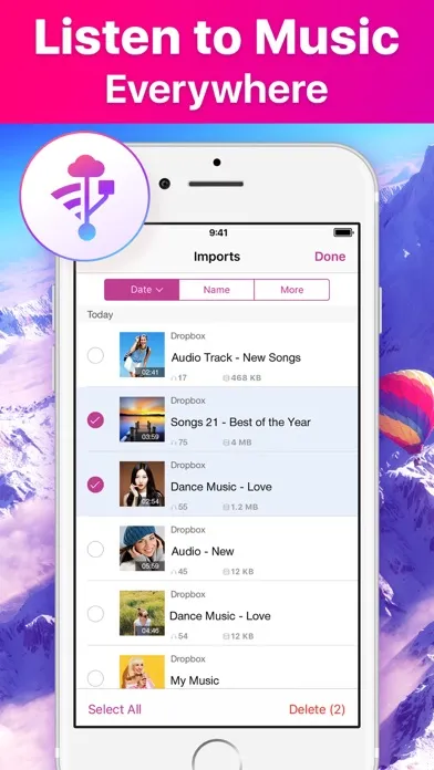 Music Cloud Offline 스크린샷