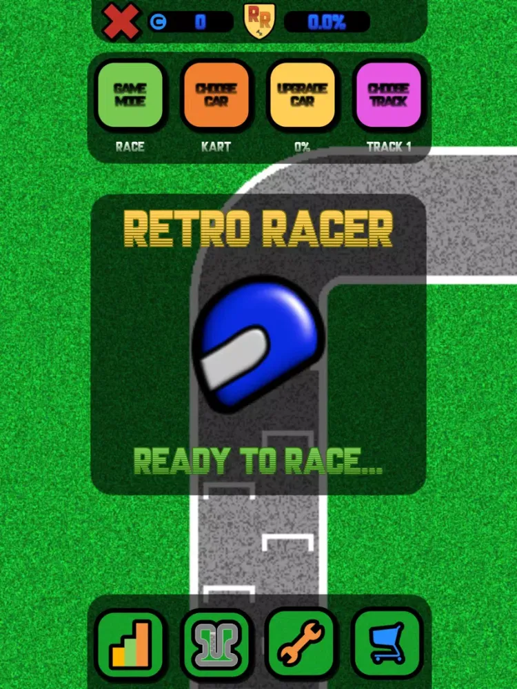 صور Retro Racer 2D iPad 