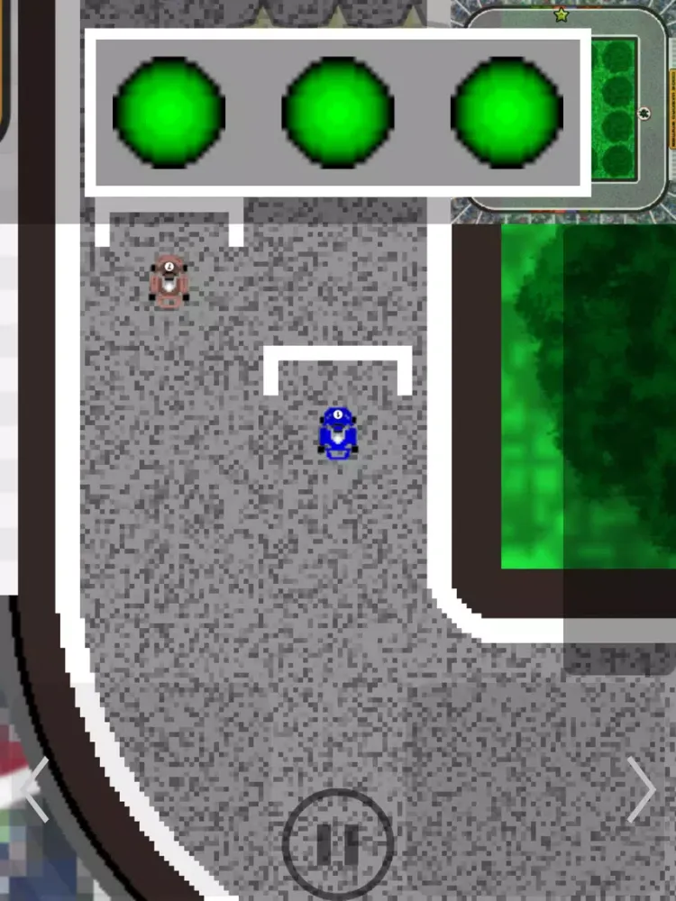 صور Retro Racer 2D iPad 