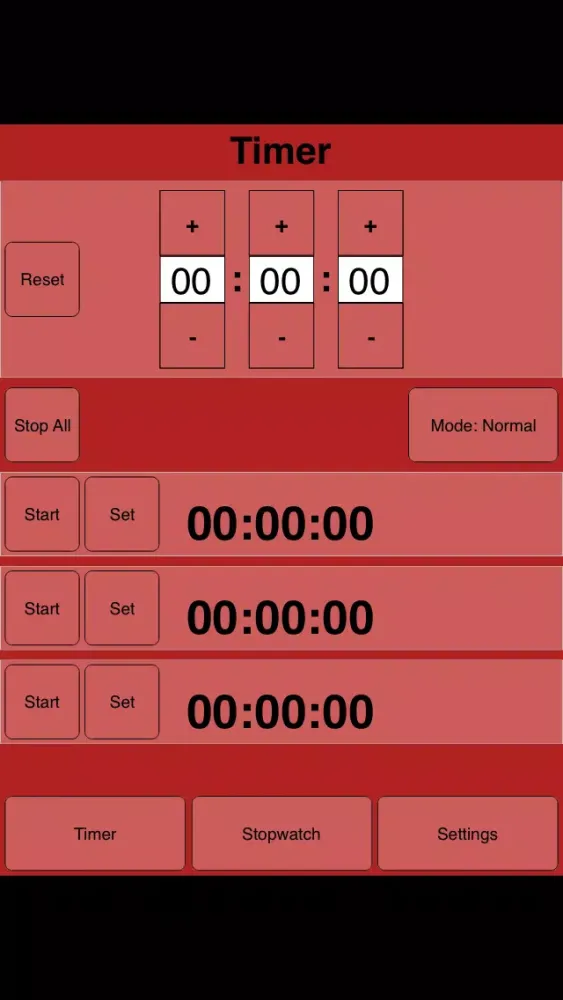 Timer and Stopwatch應用截圖