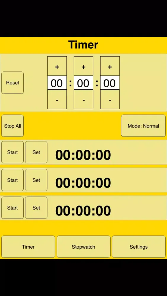 Timer and Stopwatch應用截圖