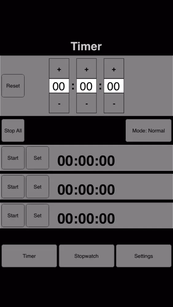 Timer and Stopwatch應用截圖